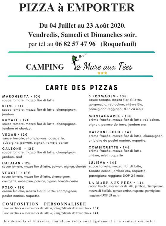 Camping La Mare Aux Fees Hotel Roquefeuil Bagian luar foto
